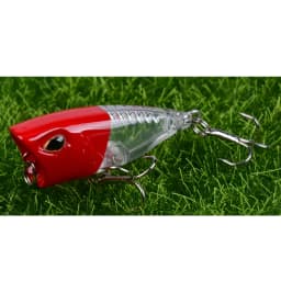 YUCONG 1PC Mini Popper Fishing Lure 4cm-3.5g Floating Poper Bait Top Water Bait Crankbait Wobbler Artificial Swimbait Minnow