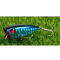 YUCONG 1PC Mini Popper Fishing Lure 4cm-3.5g Floating Poper Bait Top Water Bait Crankbait Wobbler Artificial Swimbait Minnow