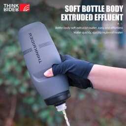 ThinkRider 620/750ML Bicycle Bottle MTB Road Bike Water Bottle Outdoor Sports Plastic Portable Large Capacity