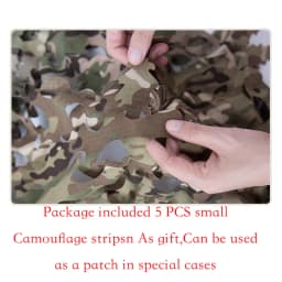 3D Bionic Leaf Shape Disguised Net Backpack Cover 60L 80L Laser Cut Hunting Backpack Cover Paratrooper