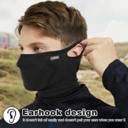 Cycling Face Mask Cover Breathable Bandana Sports Hiking Camping Running Bicycle Reusable Washable Neck Gaiter Soft Scarf Men
