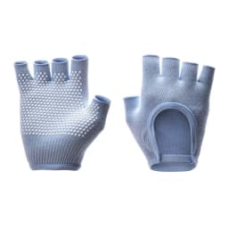 Women Anti-slip Yoga Gloves Cotton Fitness Half Finger Gloves Breathable Outdoor Cycling Bicycle Pilates Sports Fishing Gloves