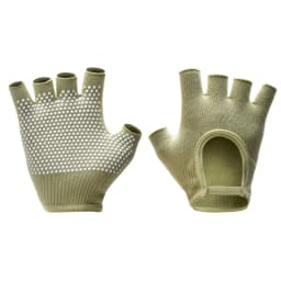 Women Anti-slip Yoga Gloves Cotton Fitness Half Finger Gloves Breathable Outdoor Cycling Bicycle Pilates Sports Fishing Gloves