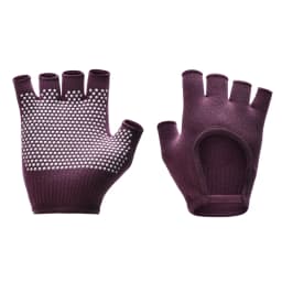 Women Anti-slip Yoga Gloves Cotton Fitness Half Finger Gloves Breathable Outdoor Cycling Bicycle Pilates Sports Fishing Gloves