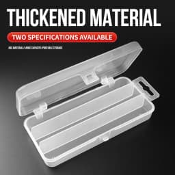 TAIYU 3 Compartment Mini Fishing Tackle Box Storage 13cm 17.5cm Lure Baits Minnow Pencil Lure High Quality Fishing Box