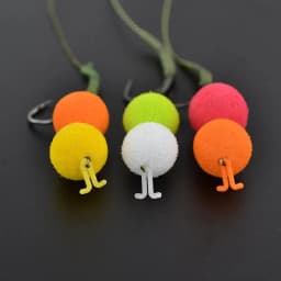 Hirisi 5 Pieces Carp Fishing Tackle Hair Rig Boilie Bait Drill Stops Boilie V Stopper Fishing Accessories AH163