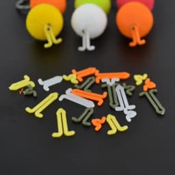 Hirisi 5 Pieces Carp Fishing Tackle Hair Rig Boilie Bait Drill Stops Boilie V Stopper Fishing Accessories AH163