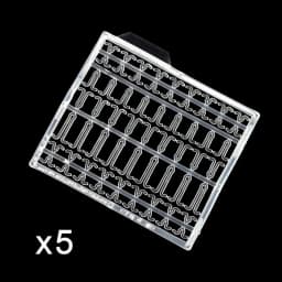 Hirisi 5 Pieces Carp Fishing Tackle Hair Rig Boilie Bait Drill Stops Boilie V Stopper Fishing Accessories AH163