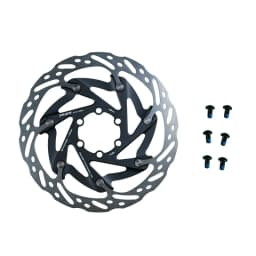 ZRACE RT-RX 6 Screw Disc Rotor, Ultralight Strong heat dissipation floating rotor 160mm Road disc brake
