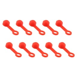 MUQZI 10/30/50pcs Bike Brake Bleeder Rubber Cap Hydraulic Brake Caliper Nipple Dust Cover Bicycle Disc Brake Fitting Cap