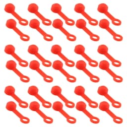 MUQZI 10/30/50pcs Bike Brake Bleeder Rubber Cap Hydraulic Brake Caliper Nipple Dust Cover Bicycle Disc Brake Fitting Cap