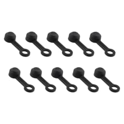 MUQZI 10/30/50pcs Bike Brake Bleeder Rubber Cap Hydraulic Brake Caliper Nipple Dust Cover Bicycle Disc Brake Fitting Cap