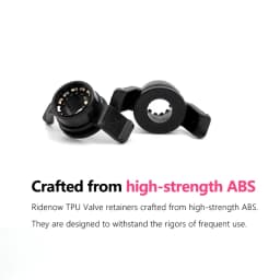 A Pair of RideNow Ultra Light ABS Bicycle TPU PRESTA Valve Fixing Valve Accessories