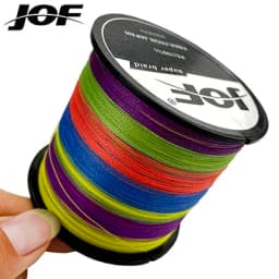 JOF Carp Fishing Line 8 Strands/4 Strands 500M/300M Braided Multifilament PE Cord Janpan Material 10-120LB