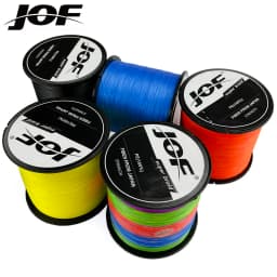 JOF Carp Fishing Line 8 Strands/4 Strands 500M/300M Braided Multifilament PE Cord Janpan Material 10-120LB