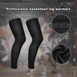 1Pc Full Leg Sleeves Long Compression Leg Sleeve Knee Sleeves Protect Leg, For Man Women Basketball Cycling Football Running