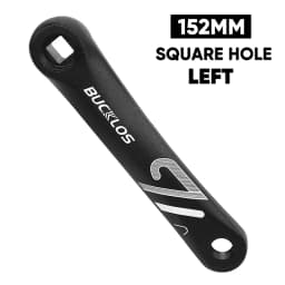 BUCKLOS Bike Crank Arm Square/Diamond/Spline Hole Cranks Aluminum Alloy E-Bike Crank 152mm 170mm 175mm Bicycle Crankset Parts