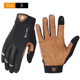 WEST BIKING Autumn Winter Men's Full Finger Cycling Gloves Anti-Slip Touch Screen Sports Gloves Thin Breathable /Thick Thermal