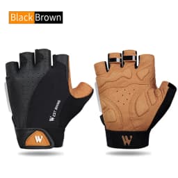 WEST BIKING Autumn Winter Men's Full Finger Cycling Gloves Anti-Slip Touch Screen Sports Gloves Thin Breathable /Thick Thermal