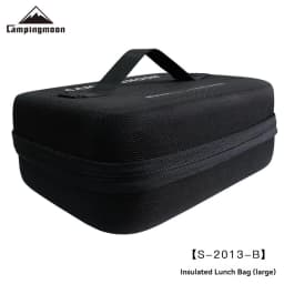 CAMPINGMOON Square EVA Impact Resistant Insulation Outdoor Picnic Lunch Box Storage Bag Bento Bag