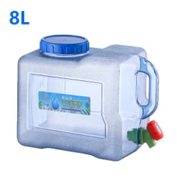 15-5L Capacity Outdoor Water Bucket with Faucet Portable Water Tank for Outdoor Camping Hiking Picnic Water Container