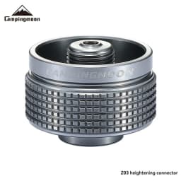 CAMPINGMOON Z03 Aluminum Alloy Camping Stove With Raised Joint High Mountain Flat Gas Tank Adapter Camping Kitchen Tool