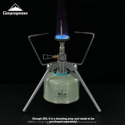 CAMPINGMOON Z03 Aluminum Alloy Camping Stove With Raised Joint High Mountain Flat Gas Tank Adapter Camping Kitchen Tool