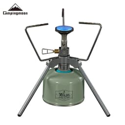 CAMPINGMOON Z03 Aluminum Alloy Camping Stove With Raised Joint High Mountain Flat Gas Tank Adapter Camping Kitchen Tool