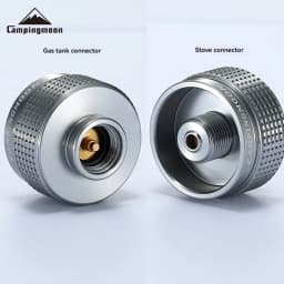 CAMPINGMOON Z03 Aluminum Alloy Camping Stove With Raised Joint High Mountain Flat Gas Tank Adapter Camping Kitchen Tool