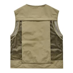 Multipocket Quick Dry Mesh Fishing Vests Men Outdoor Tactical Vest Hiking Hunting Casual Fisherman Vest Solid Sleeveless Coats