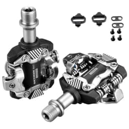 RACEWORK MTB Bike Pedals 2 Sealed Bearings Dust/Water Resistance High Strength Bike Parts For Shimano SPD System