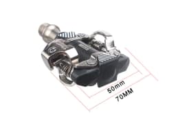 RACEWORK MTB Bike Pedals 2 Sealed Bearings Dust/Water Resistance High Strength Bike Parts For Shimano SPD System