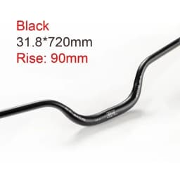 BUCKLOS MTB Handlebar 580/620/720/780MM Bicycle Swallow Handlebar 25.4MM 31.8MM Mountain Bike Handle Bar Aluminum Riser Bar