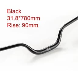 BUCKLOS MTB Handlebar 580/620/720/780MM Bicycle Swallow Handlebar 25.4MM 31.8MM Mountain Bike Handle Bar Aluminum Riser Bar