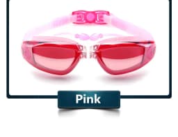 Swimming Goggles Adult Pool Glasses Anti Fog Men Women UV Protection Optical Waterproof Swim Eyewear with Earplugs