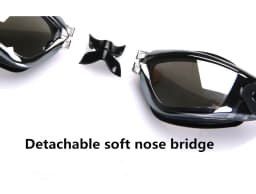 Swimming Goggles Adult Pool Glasses Anti Fog Men Women UV Protection Optical Waterproof Swim Eyewear with Earplugs