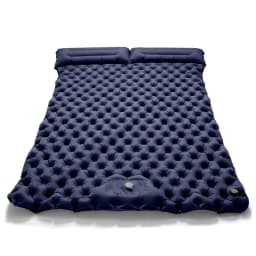 Outdoor Camping Sleeping Pad Folding Sleep Mat Beach Inflat Mattress with Pillows Ultralight Air Mat Travel Hiking New