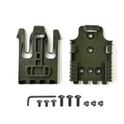 1/2/5 QLS Quick Locking System Kits for Glock 17 19 Beretta M92 Pistol Holster Case Adapter with QLS 19 22 Hunting Accessories