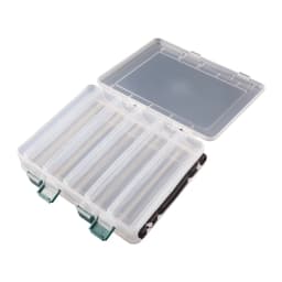 TAIYU Large Fishing Tackle Box 10/14 Compartment Double Sided Storage Big bait Sea fishing lure High Strength Fishing Tackle Box