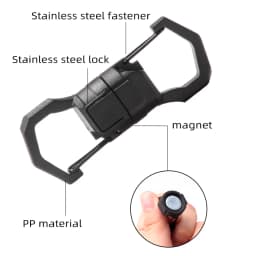 Fishing magnetic buckle Mountain buckle Fishing hook Fishing tool Multi-function tool magnetic buckle