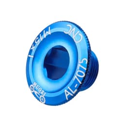MUQZI MTB Bike M15 M18 M19 M20 Cranks Screw CNC 7075 Aluminum Alloy Crankset Cover Cycling Parts For Crank Bolt Cap