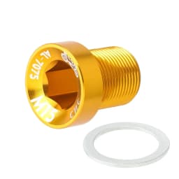 MUQZI MTB Bike M15 M18 M19 M20 Cranks Screw CNC 7075 Aluminum Alloy Crankset Cover Cycling Parts For Crank Bolt Cap