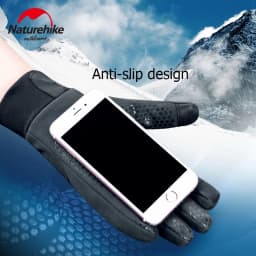 Naturehike Sports Gloves Waterproof Keep Warm Winter Gloves Men Women Outdoor Hiking Climbing Gloves Cycling Motorcycle Gloves