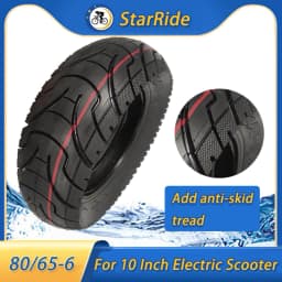 10 Inch Electric Scooter Tire 80/65-6 10X3.0 for KUKIRIN G2 Max Inokim oxo Kugoo M4 G1 Dualtron VICTOR EAGLE Bike Minimotors
