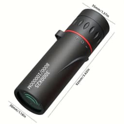 3000x25 monocular HD remote professional monocular, mini portable telescope, suitable for outdoor camping and hunting