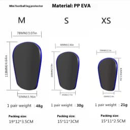 1Pair Soccer Leg Pads For Kids And Adults Mini Training Shin Pads For Soccer Training Equipment Shin Pads For Feet Shin Guard