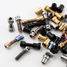 MUQZI Titanium Screw M5x17 19mm Stem Bolt Road Bike Handlebar Stem Bolt