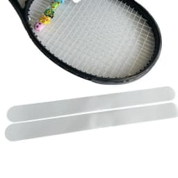 5Pcs/1PCTransparent Tennis Racket Paddle Head Protection Tape Reduce Friction Sticker TPU Protection Tape Sports Parts