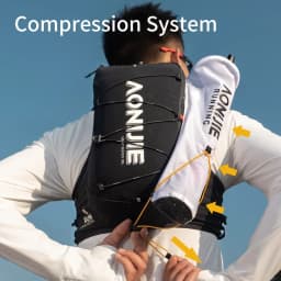 AONIJIE E4433 Trekking Pole Quiver Bag Fit for C9116 Model Hydration Bag Hiking Poles Storage Bag Pack