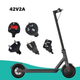 42V 2A Adapter Replacement for Segway Ninebot Charger Xiaomi M365, Bird, Lime, Lime-S, Skip, Spin, Electric Scooter Charger